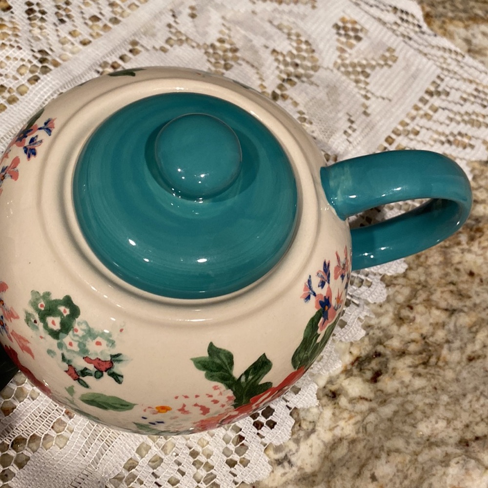 The Pioneer Woman Country Garden Teapot - Picture 2 of 7